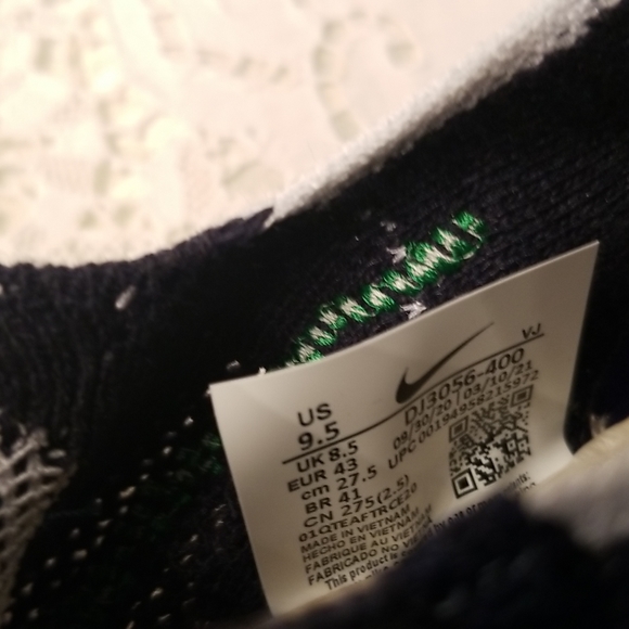 NWT Mens size 9.5 Nike Space Hippie 01 Obsidian sneakers - Picture 5 of 6